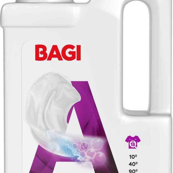 Порошок для стирки белых и светлых тканей концентрированный Bagi Восстановление белого