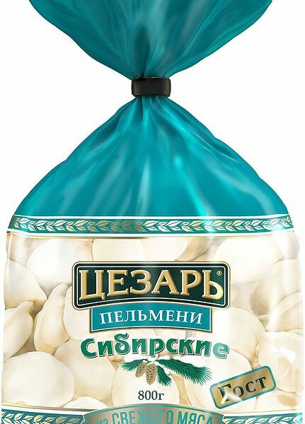 Пельмени Цезарь сибирские ГОСТ