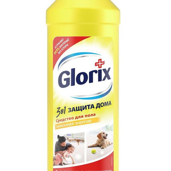 Чистящее средство Glorix Лимонная энергия для пола