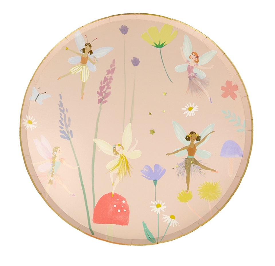 

Тарелки Meri Meri "Феи", бол. 8 шт