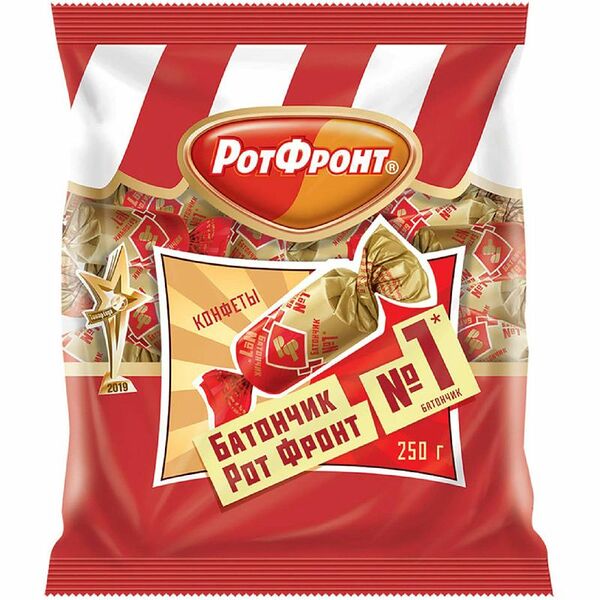 Конфеты Рот Фронт Батончики, 250г