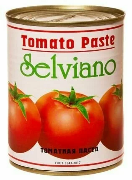 Томатная паста Selviano Гост