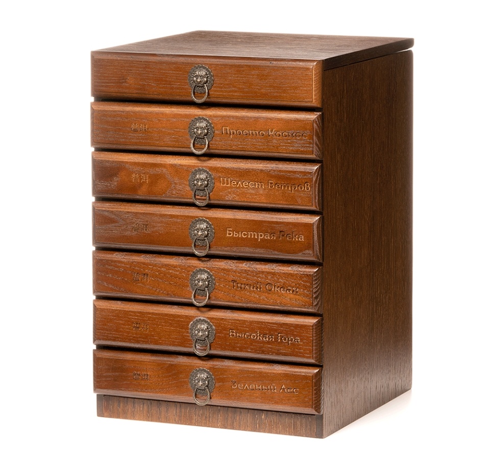 

Подарочный набор ЧАЕ Эксклюзивная коллекция пуэров 6 видов по 250г, Китай