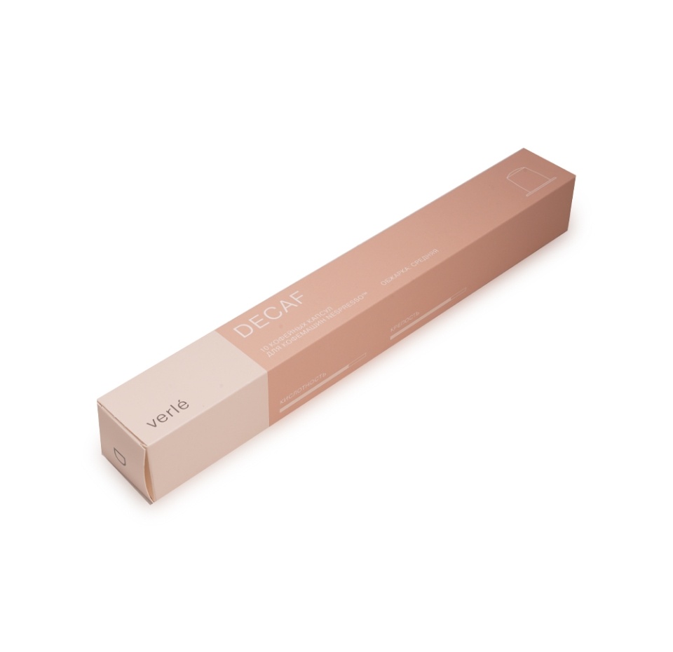 

Кофе в капсулах Verle Арабика Classic Decaf 55 г