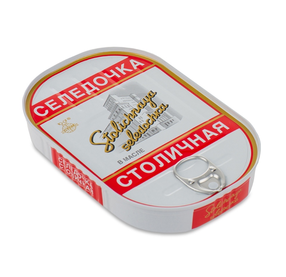 

Сельдь Селедочка Столичная атлантическая филе-кусочки в масле 200 г, Беларусь