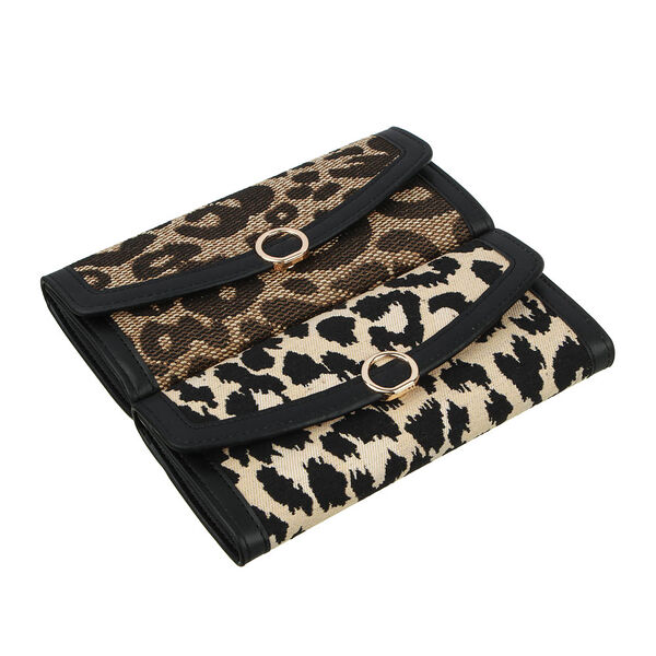 Юl кошелек с отд. для карт и купюр, полиэстер, пу, 19х9,5см, 2 дизайна, кж23-01