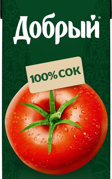 Сок Добрый томатный с солью 2л