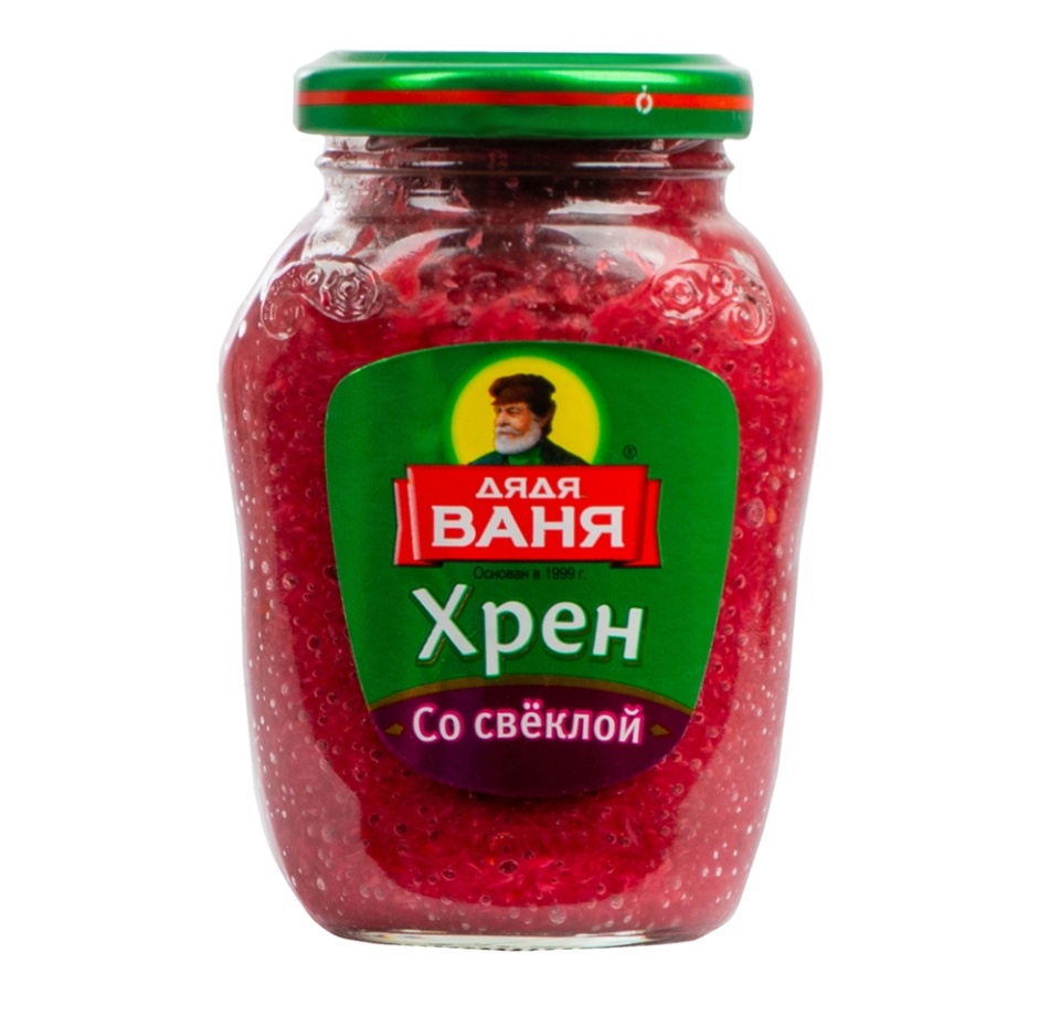 

Хрен столовый Дядя Ваня со свеклой 140 г