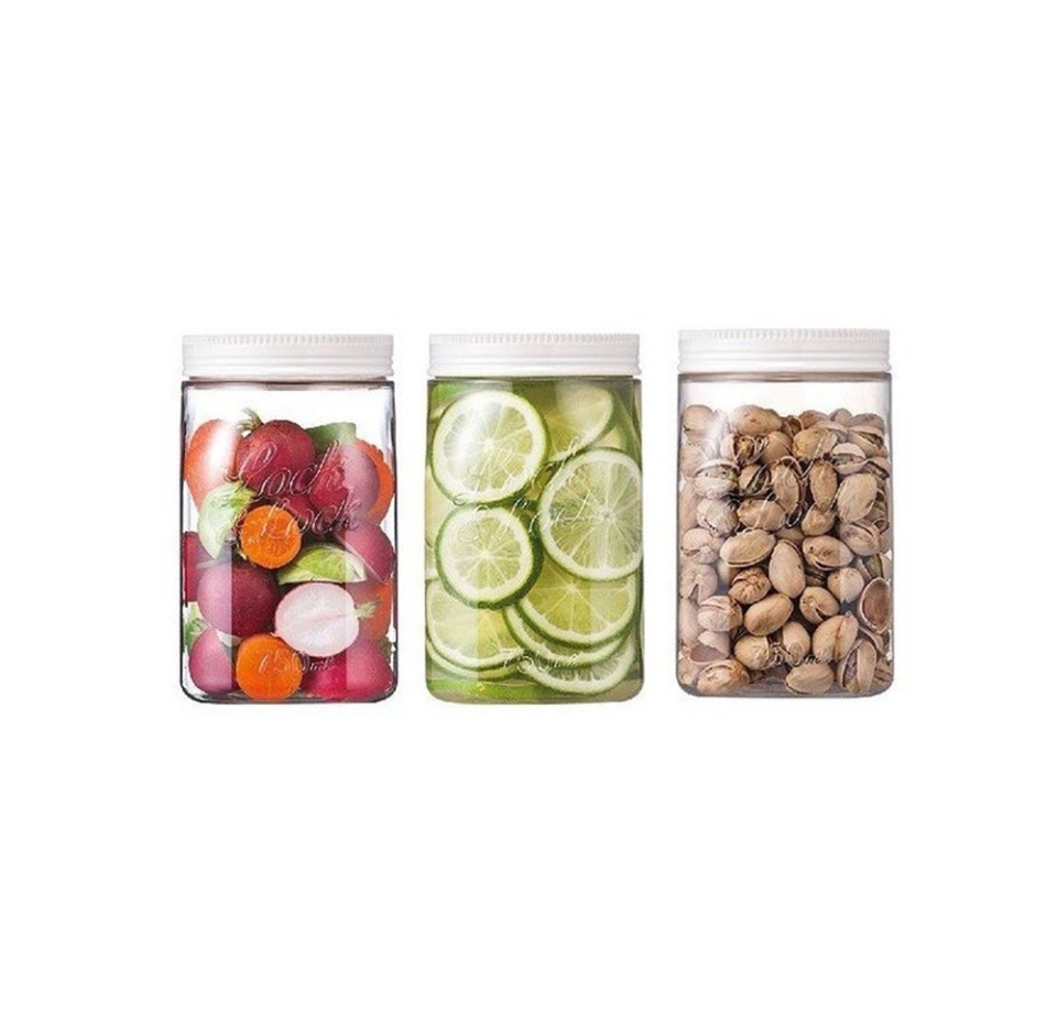 

Набор банок квадратных Lock&Lock 750 мл