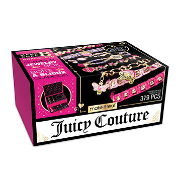 Набор «Создай свои браслеты Juicy Couture Шкатулка с драгоценностями», Make It Real, Китай
