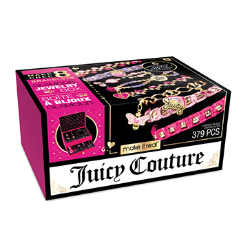 

Набор «Создай свои браслеты Juicy Couture Шкатулка с драгоценностями», Make It Real, Китай