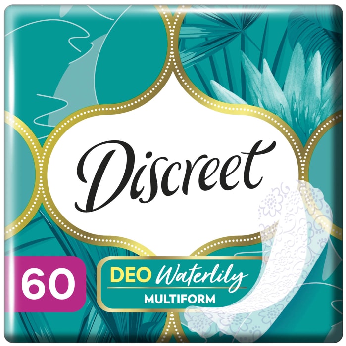 

Прокладки ежедневные Discreet Deo Waterlily multiform 60 шт.