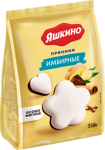 

Пряники Яшкино Имбирные 350 г