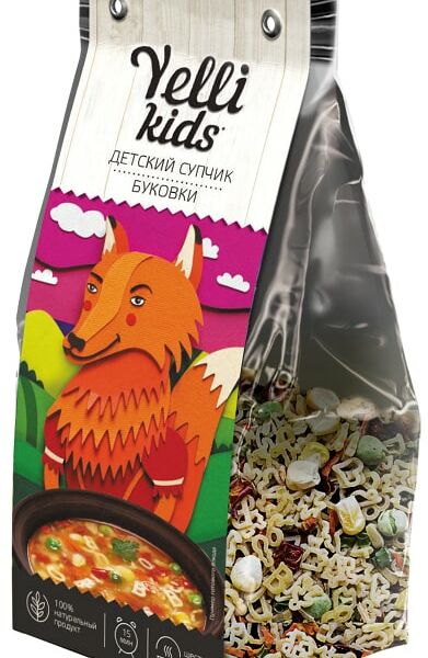 Суп Yelli Kids Буковки детский 80г
