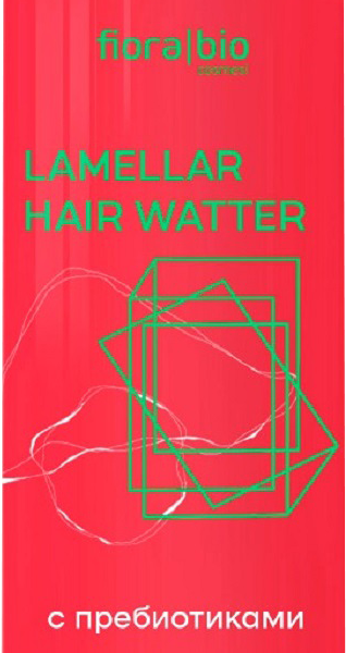 Ламеллярная вода для волос Fiorabio восстановление женская, 200 мл