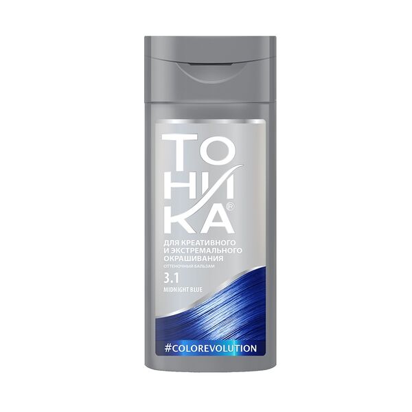 Бальзам оттеночный для волос Тоника Для креативного и экстремального окрашивания оттенок 3.1 Темно-синий, 150 мл