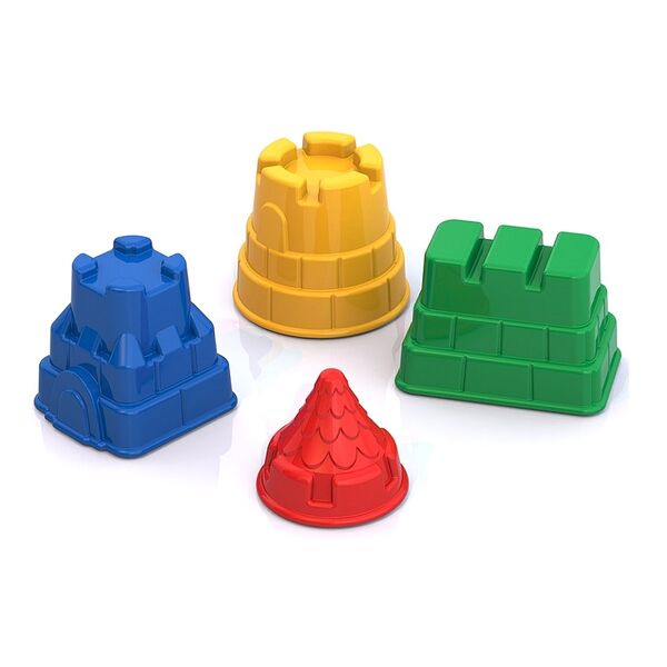 Формочки Нордпласт Башенки, 4 шт