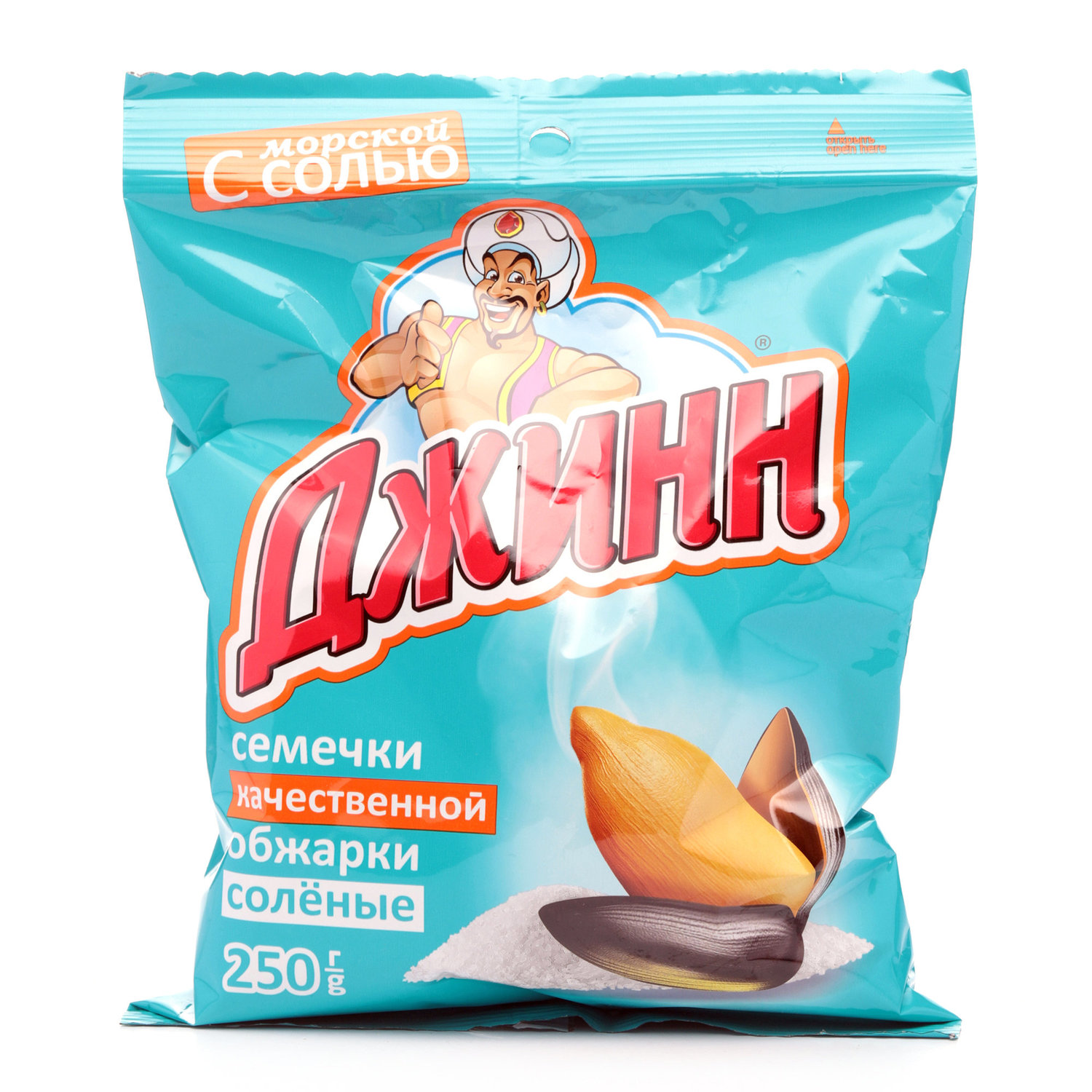 

Семечки Джинн жареные соленые 250 г