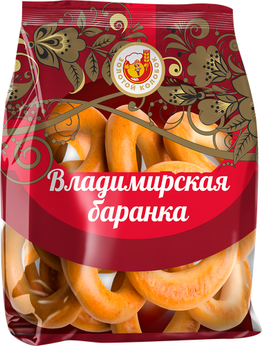

Баранки ЗОЛОТОЙ КОЛОБОК Сдобные