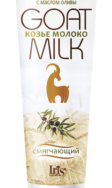 Крем-бальзам для рук Iris Козье молоко смягчающий с маслом оливы