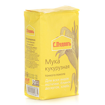 

Мука кукурузная С.Пудовъ, 450г