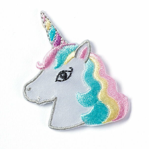 923211 Термоаппликация Голова единорога пастел. Prym