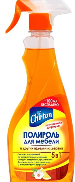 Полироль для мебели Chirton для чистки и антистатической обработки