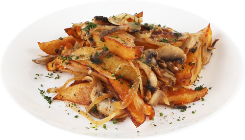 

Картофель жареный Лента Fresh с грибами, весовой