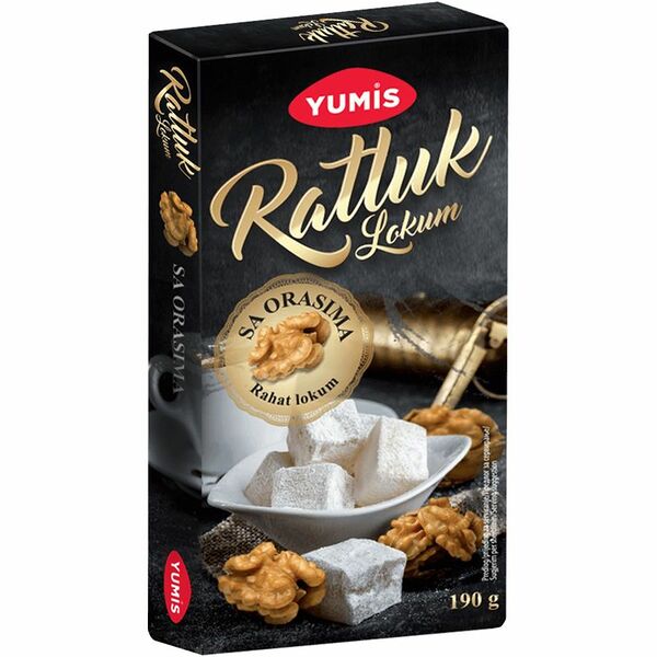 Рахат-лукум Yumis с орехом, 190г