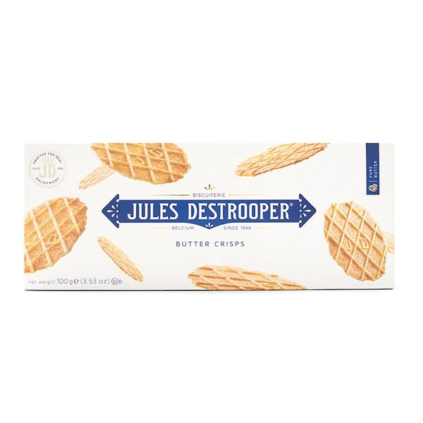 Печенье вафельное Jules Destrooper сливочное хрустящее 100 г