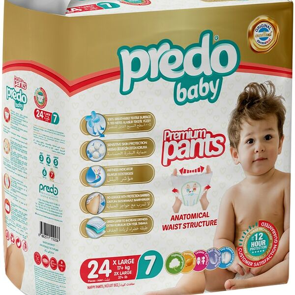 Подгузники-трусики Predo Baby №7 17+кг 24шт