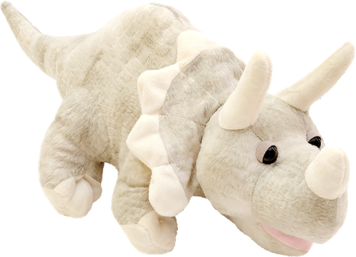 Игрушка мягкая Bigga Динозавр 38см, в ассортименте