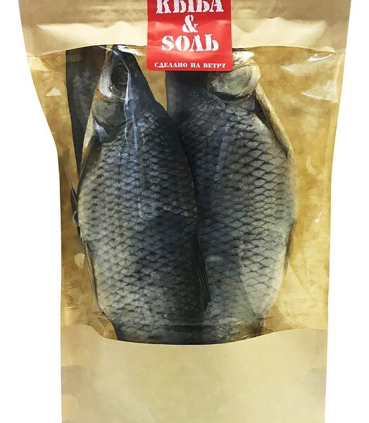 Плотва Rыба&Sоль вяленая неразделанная 200г