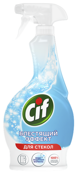 Средство для стекол Cif Блестящий эффект 500мл