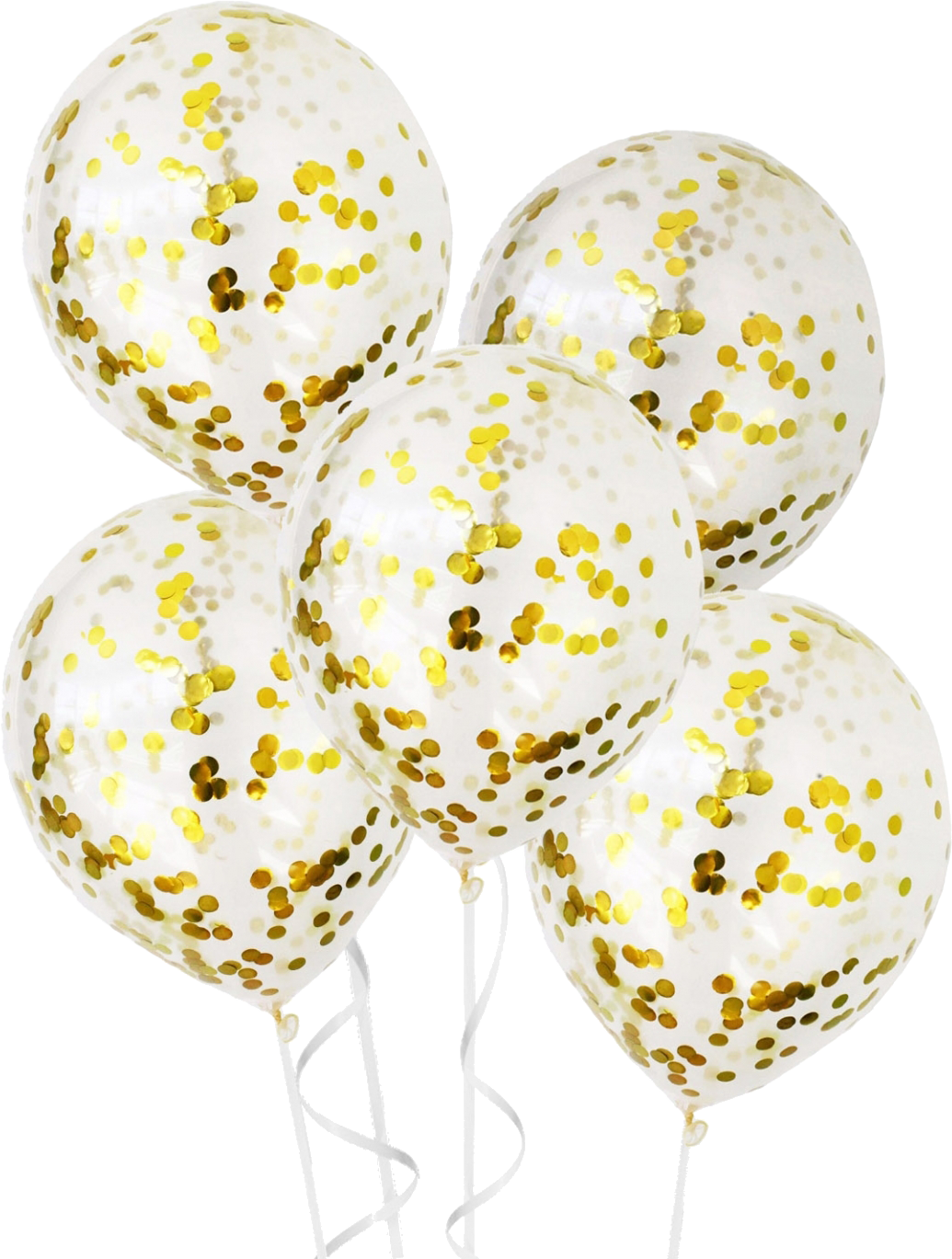 

Шары воздушные Пакетико с блестками Party 5 шт