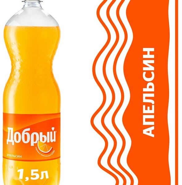 Напиток Добрый Апельсин 1.5л