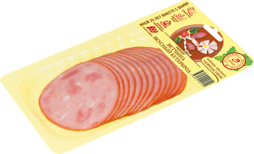 

Ветчина Иней Вкусный бутерброд нарезка 150 г