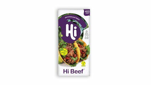 Фарш растительный Hi beef Hi замороженный, 400г