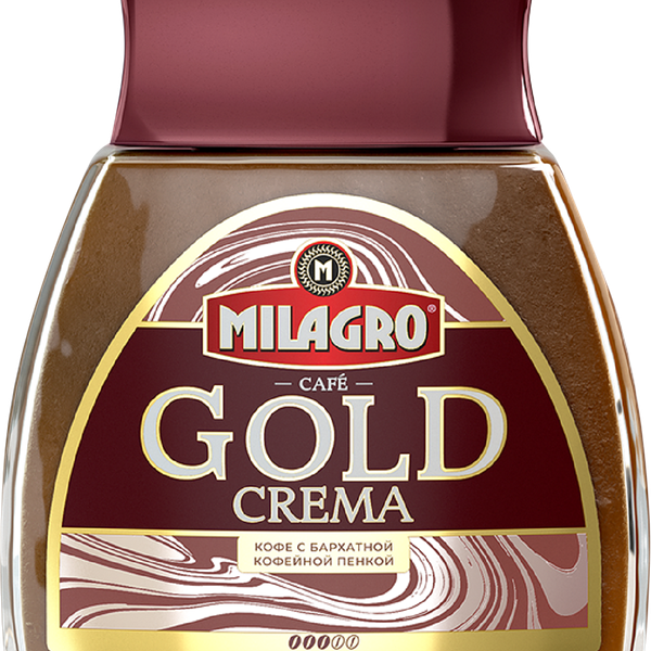 Кофе растворимый Milagro Gold Crema сублимированный 85 г