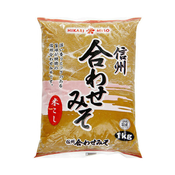 Паста мисо соевая смешанная «Авасе Хикари», 1 кг