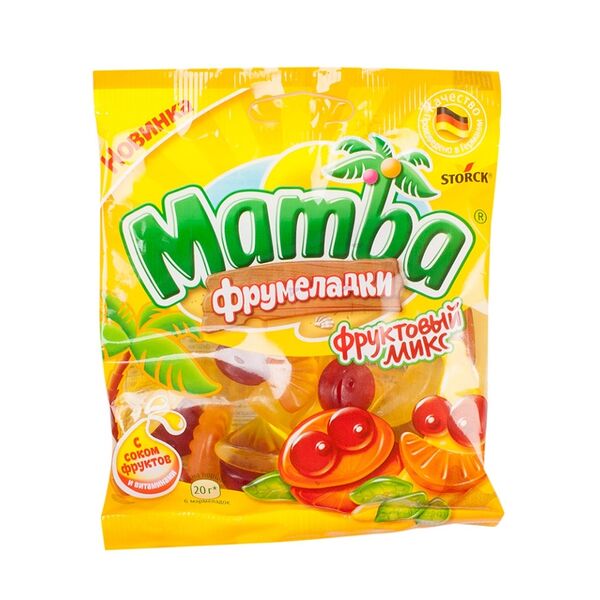 Мармелад Фрумеладки Mamba Фруктовый микс, 72г