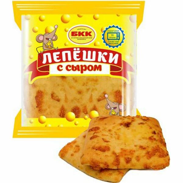 Лепешки БКК с сыром