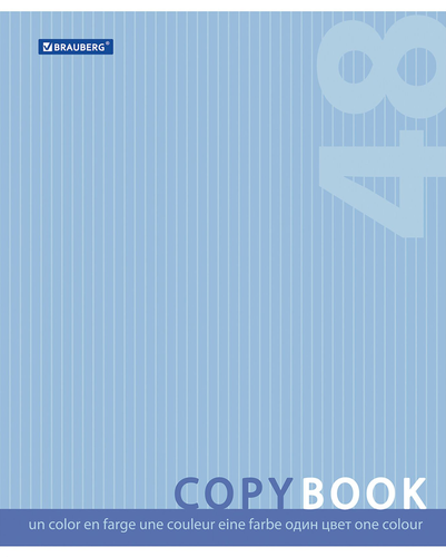 

Тетрадь Brauberg Эко в клетку А5 48 листов, 1 шт цвет в ассортименте