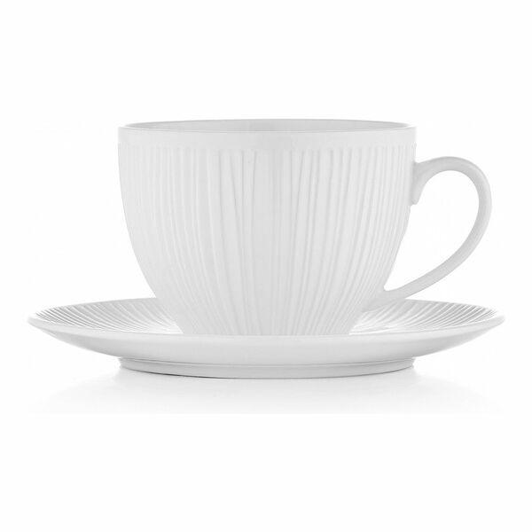 Пара чайная Mallow, 250 мл, фарфор