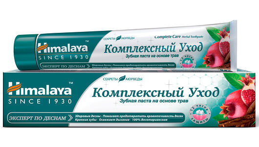 Зубная паста Himalaya Herbals Complete Care Комплексный уход/защита ассортимент