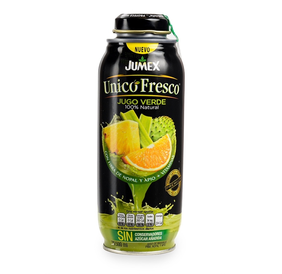 

Сок Jumex Зеленый Comercializadora 0.5л ж/б Мексика