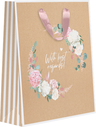 

Пакет подарочный Spring Крафт, 32х26.5х12.5 см в ассортименте 1 шт.