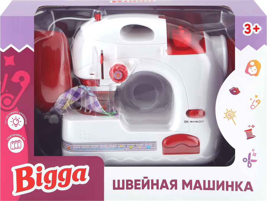 

Игрушка Bigga Швейная машинка со световыми эффектами