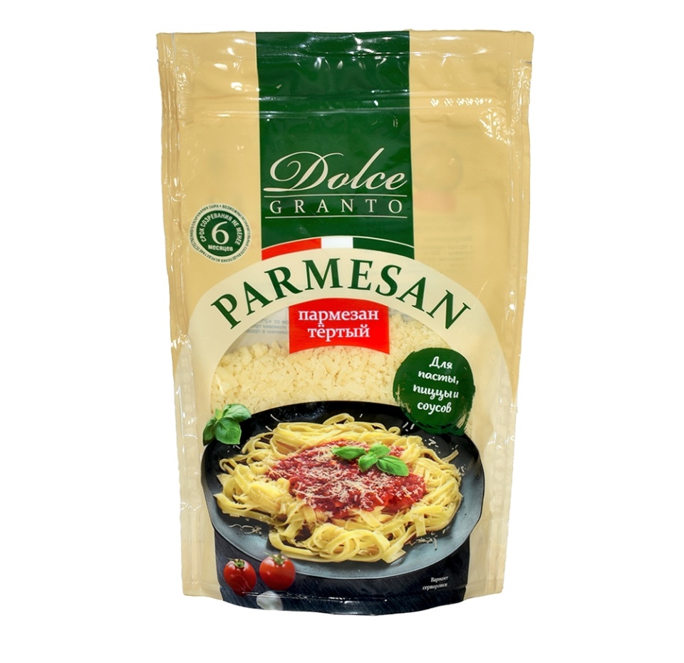 

Сыр Dolce Granto Пармезан тертый 40% 150 г
