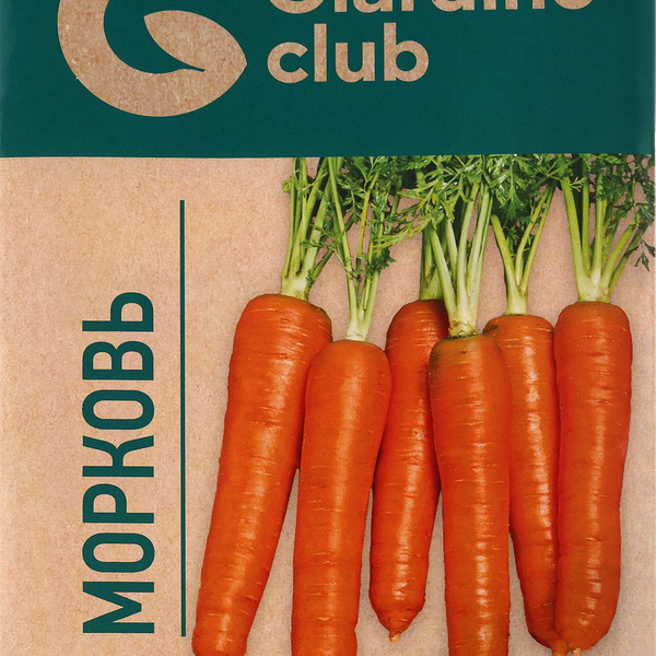 Семена GIARDINO CLUB Морковь Нантская 4, 2г